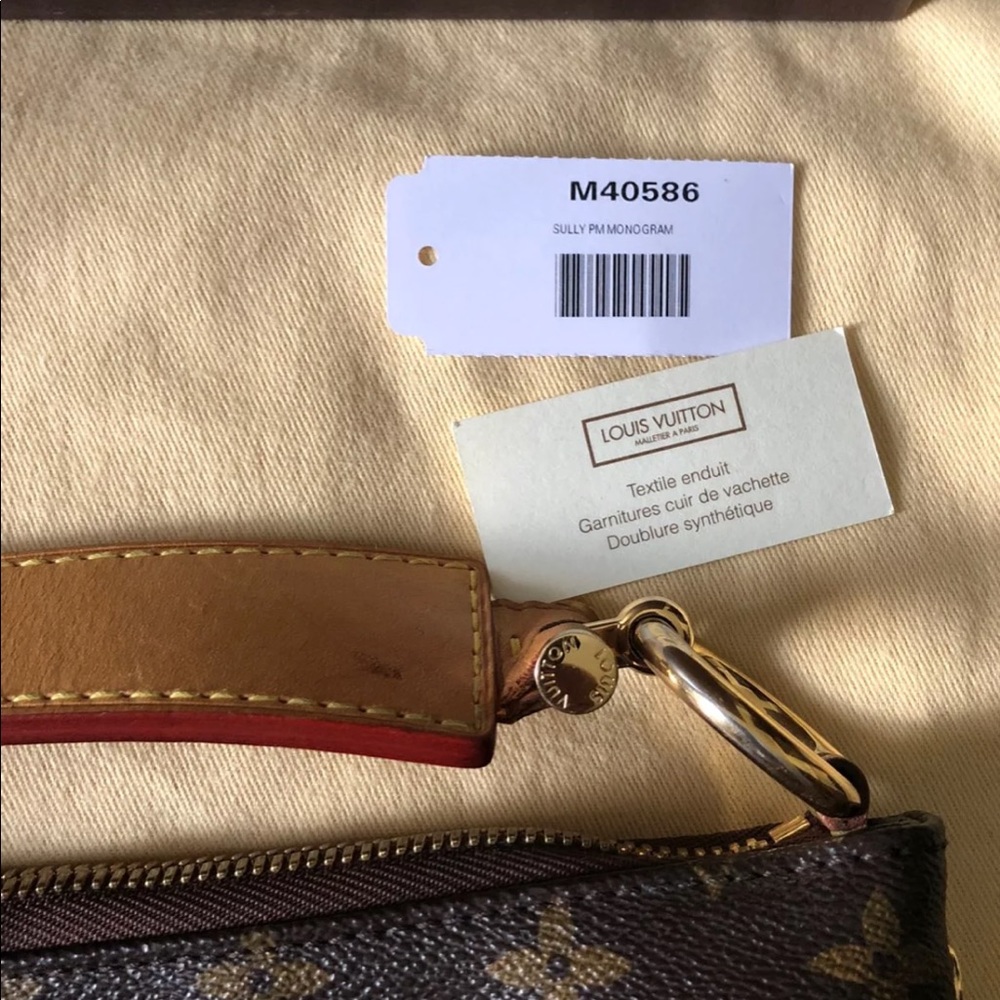 SOLD Louis Vuitton Sully PM - Receipt and box - Picture 3 of 8
